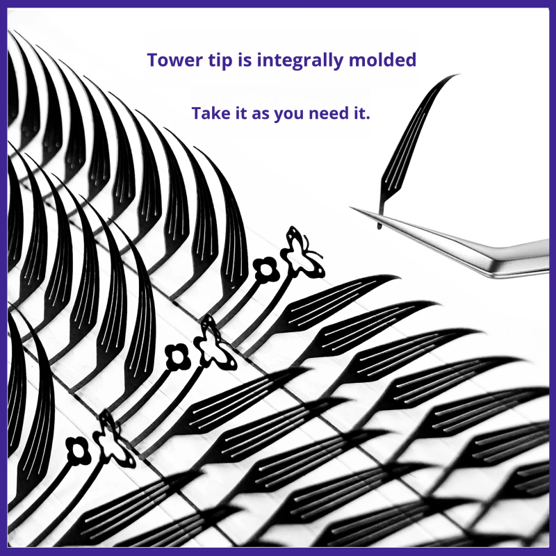 Fox Style Eyelashes Factory - Ultra-Soft No-Brush Single-Cluster