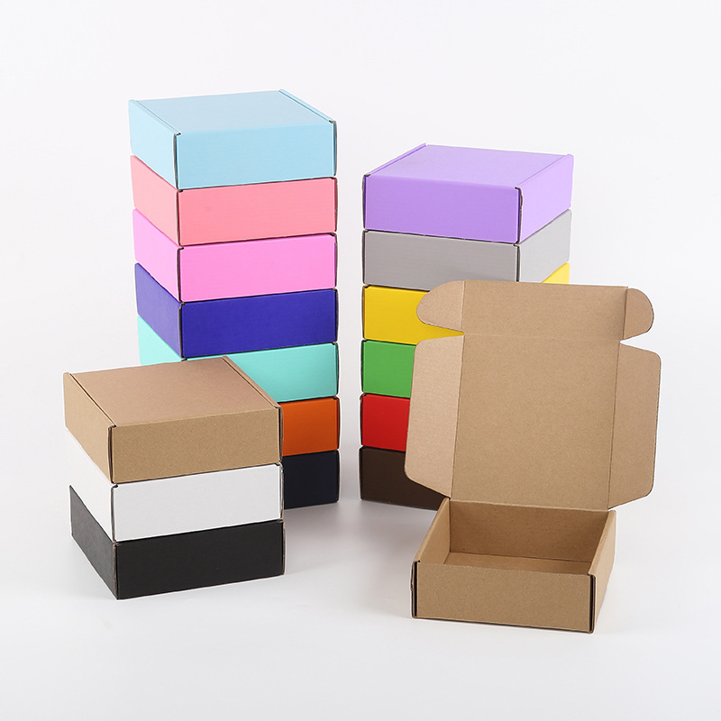 Makeup Packaging Box Supplier - 19 Colors Kraft Paper Logistics