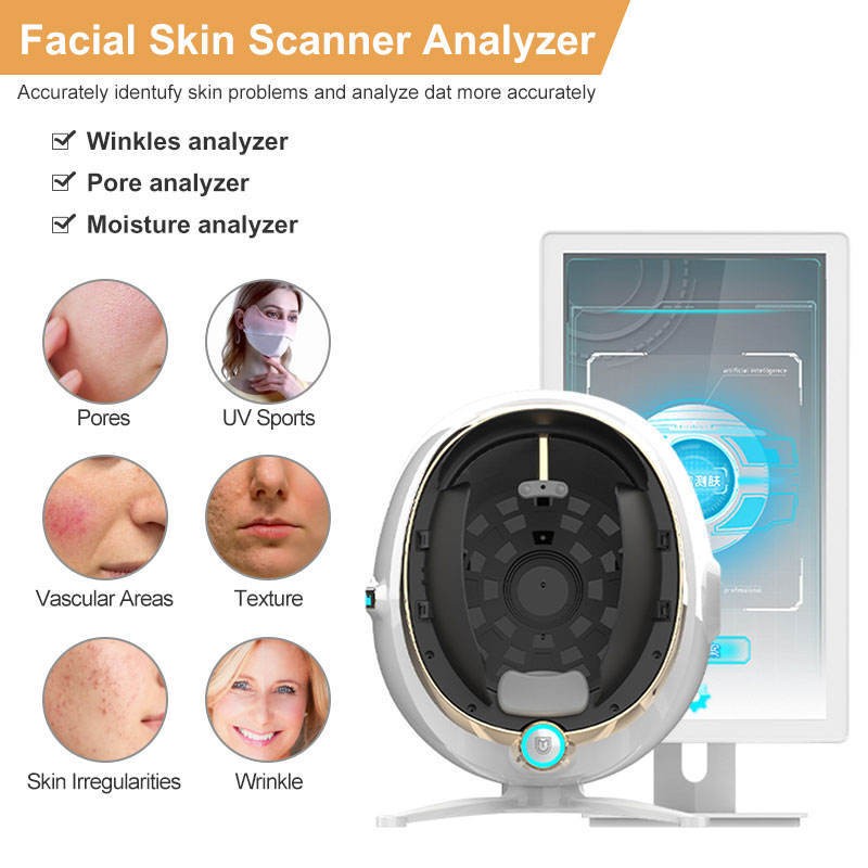 Skin Analyzer Machine Supplier - Face Diagnostics Tester Scanner