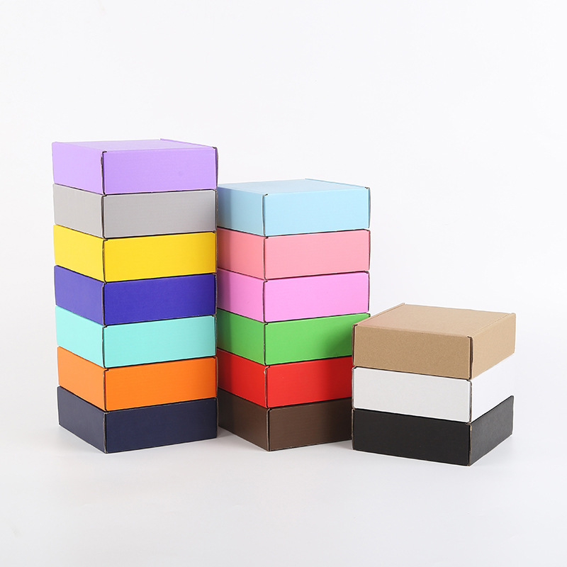 Makeup Packaging Box Supplier - 19 Colors Kraft Paper Logistics