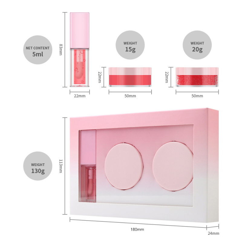 Lip Care Set Supplier - 3 in 1 Plumping Oil Sleeping Mask