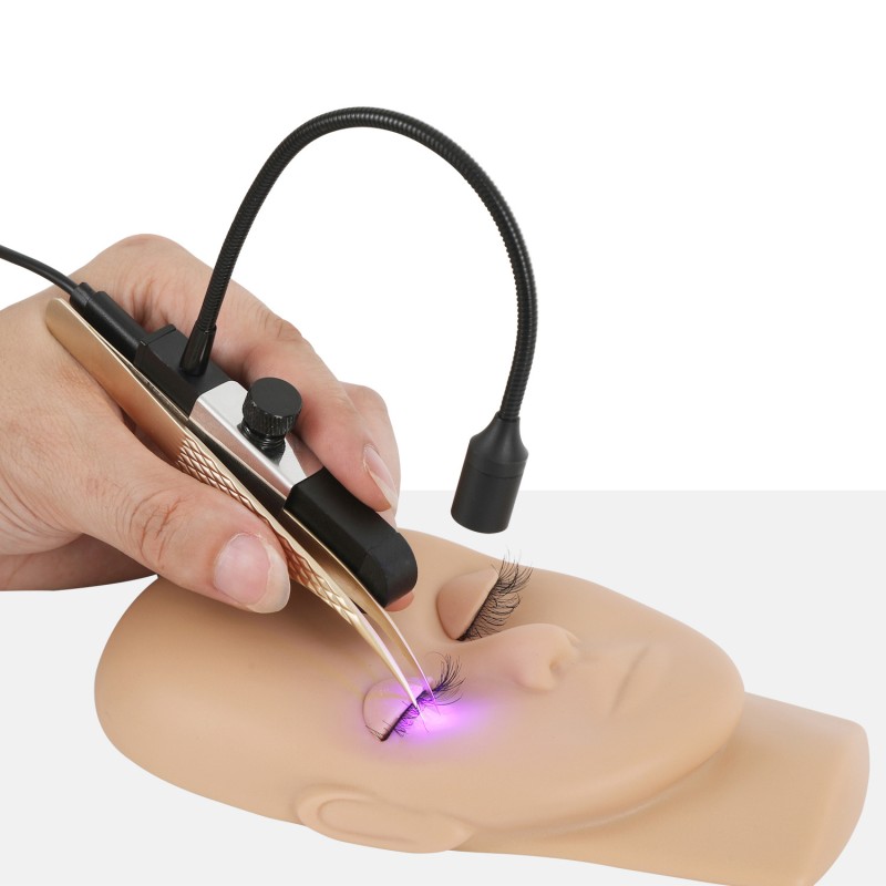 LED Eyelash Lamp Factory - Adjustable UV Glue Foot Pedal