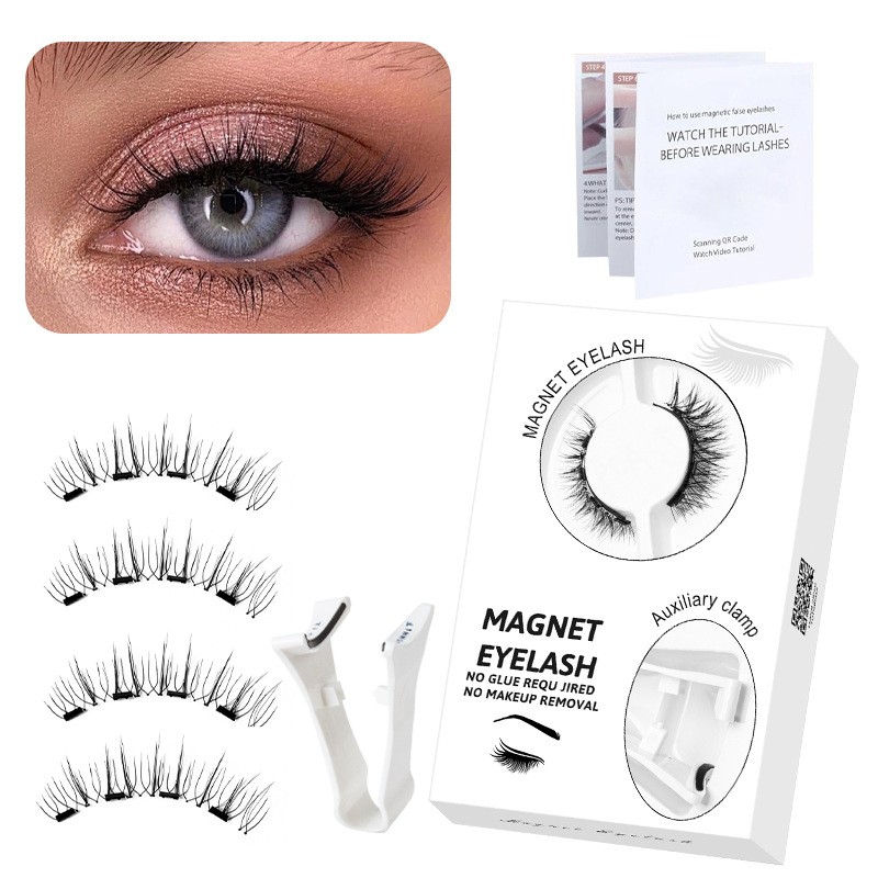 Magnetic Eyelashes Kit Supplier - Reusable No Glue Applicator