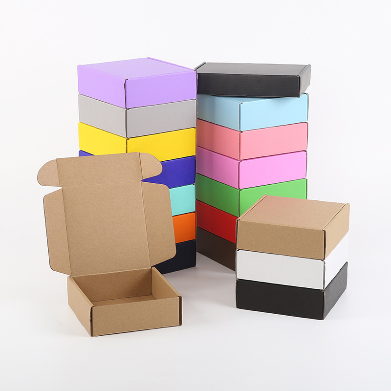 Makeup Packaging Box Supplier - 19 Colors Kraft Paper Logistics