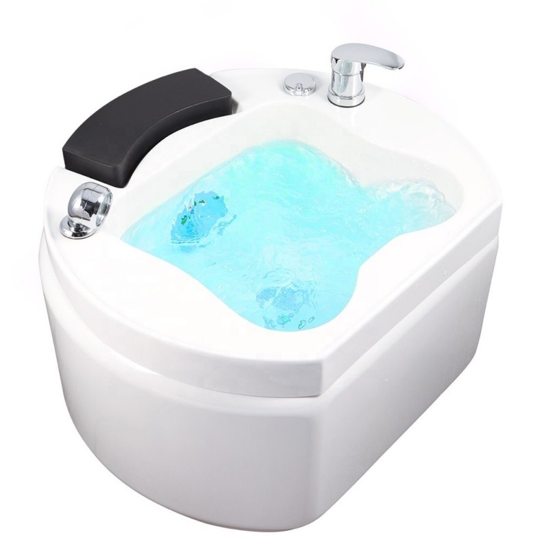 Foot Massage Sink Supplier - LED Portable Pedicure Bowl