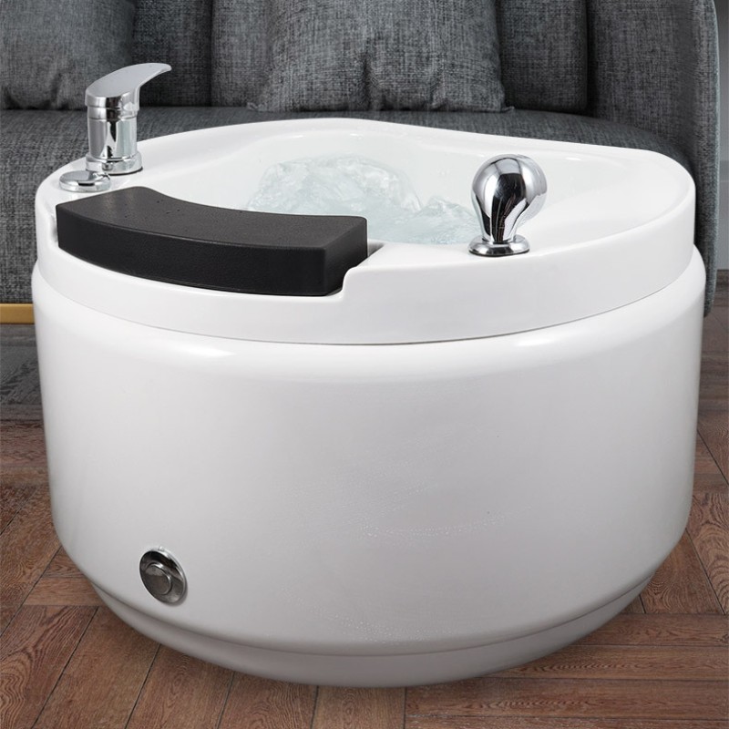 Foot Massage Sink Supplier - LED Portable Pedicure Bowl