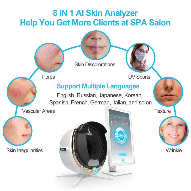 Skin Analyzer Machine Supplier - Face Diagnostics Tester Scanner