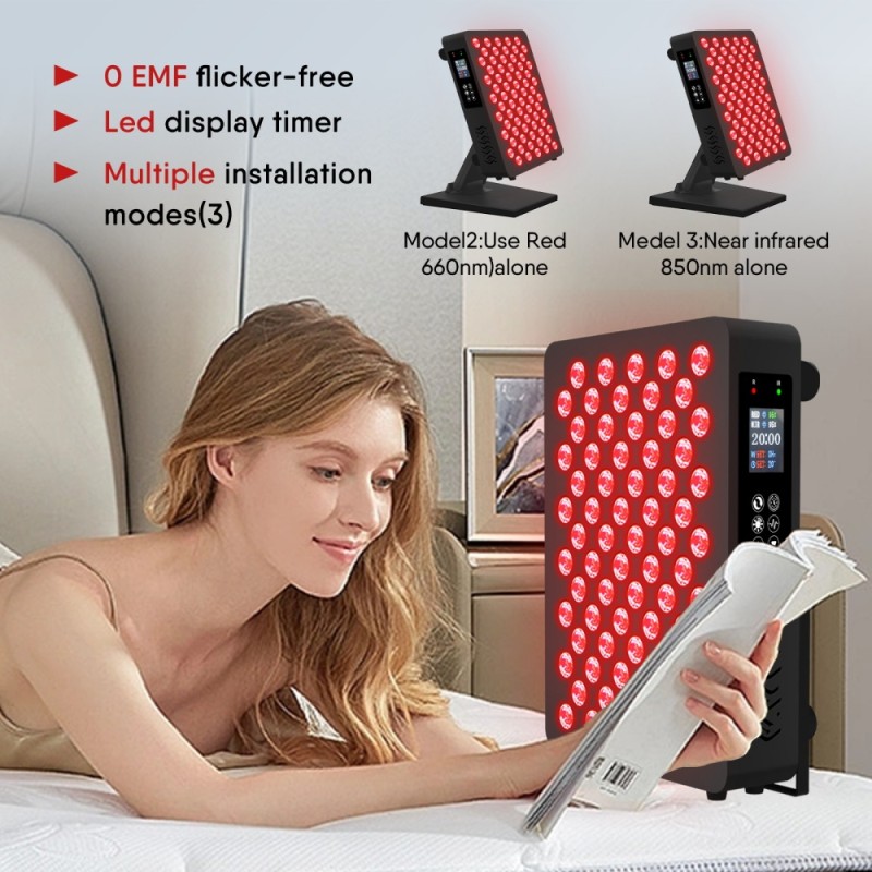 Red Light Therapy Panel Manufacturer - Touch Screen Stand Device