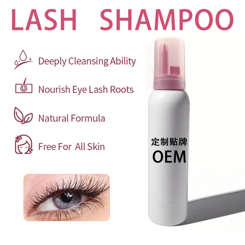 Lash Shampoo Manufacturer - OEM Mild 100ml Whipped Foam