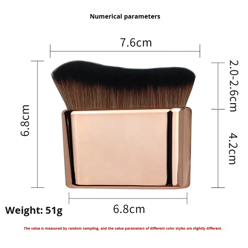 Makeup Brush Manufacturer - Extra-Large Soft Bristle Angular