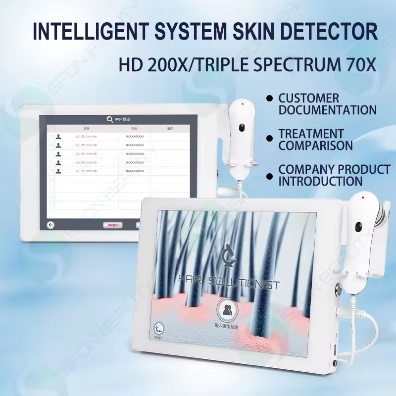 Hair Scalp Scanner Supplier - Touch Screen Analysis Machine