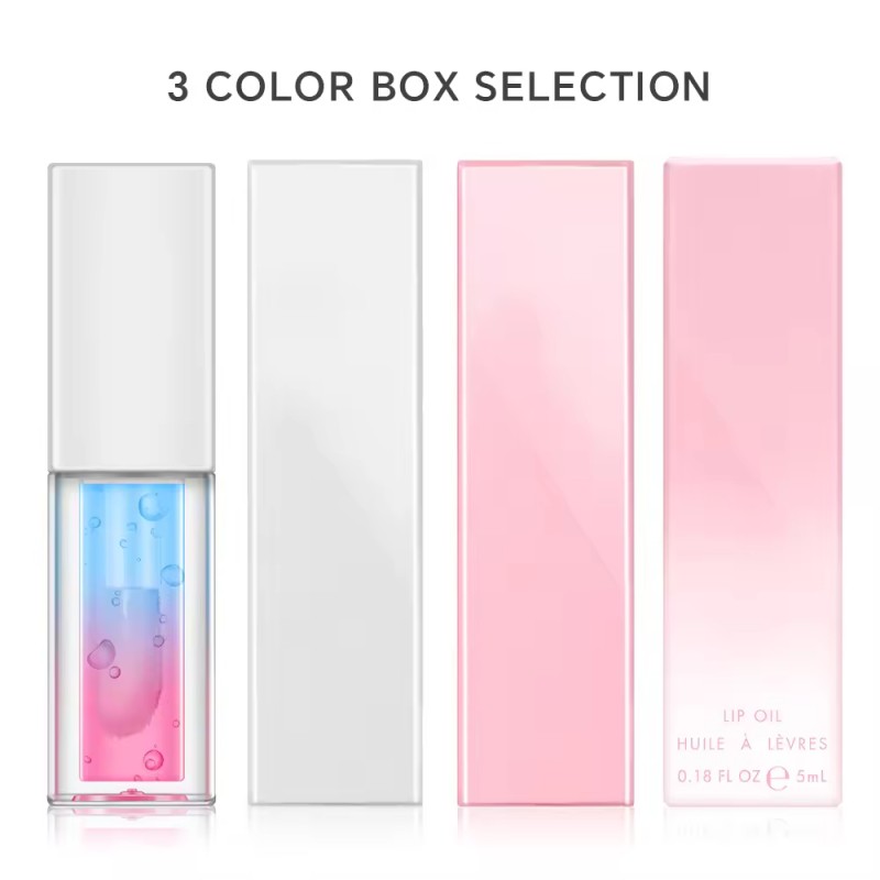 Lip Gloss Supplier - Double Color Vegan Plumper Flavoring