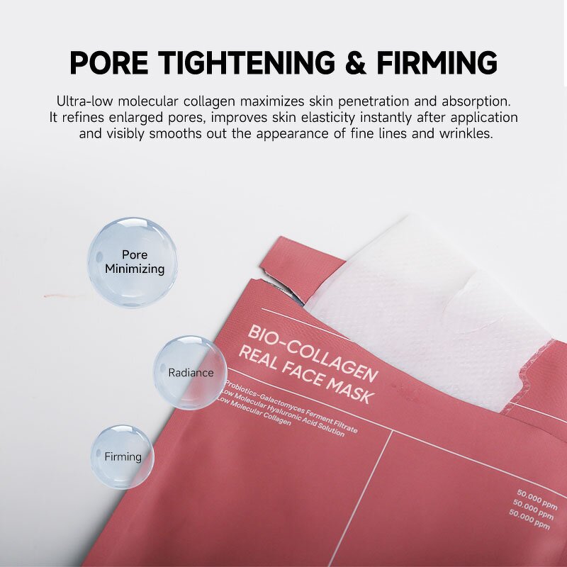 Facial Serum Manufacturer - 5 in 1 Brightening Hyaluronic Acid Vitamin C E - Anti Aging Peptide Collagen