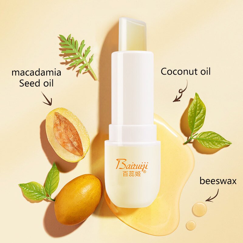 Lip Balm Stick Manufacturer - Custom Logo Vegan Shea Butter Honey for Dry Lips - Bulk