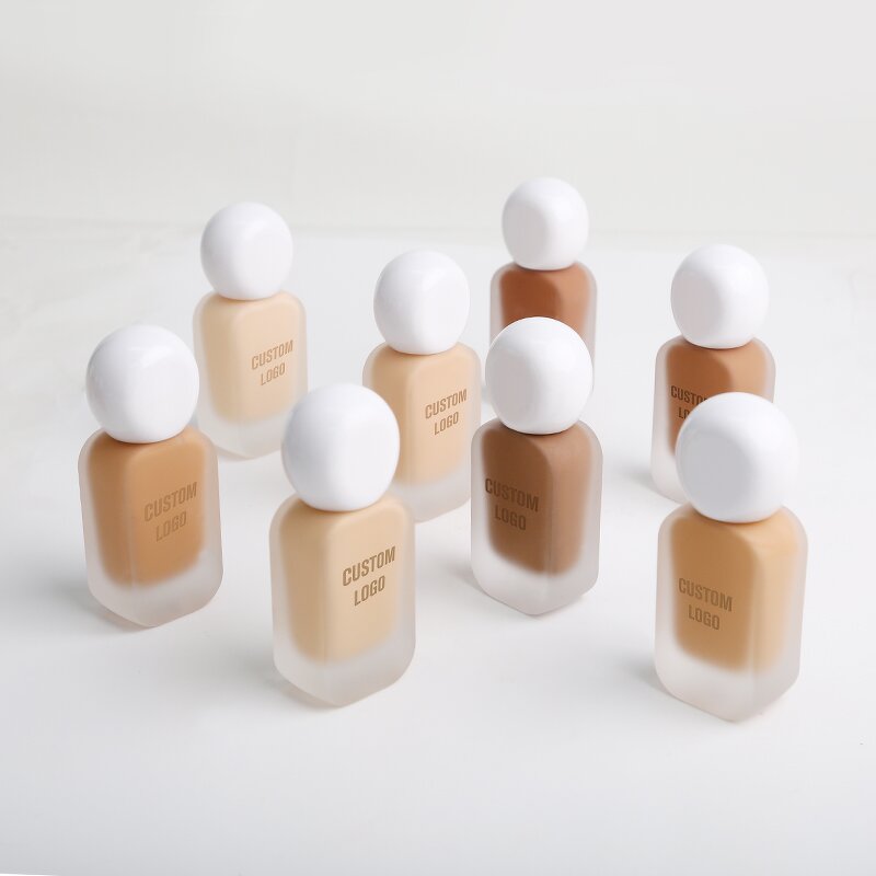 Liquid Foundation Manufacturer - Custom Logo Natural High Quality Base Makeup - Logo Customized OEM