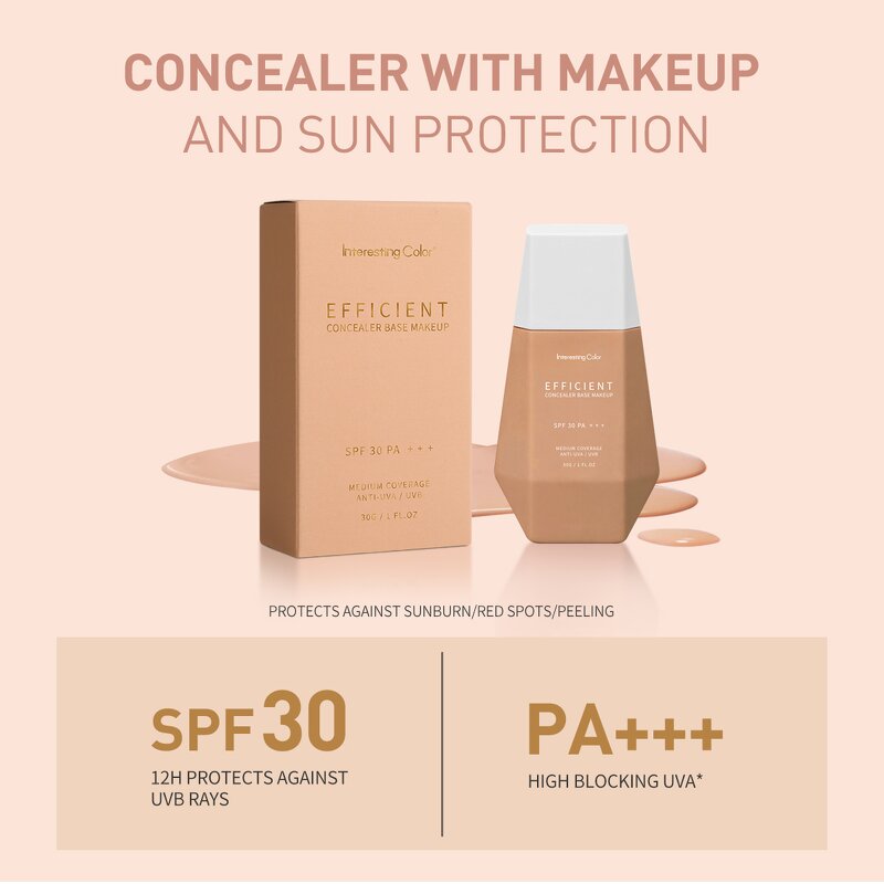 Liquid Foundation Manufacturer - Custom OEM Waterproof Matte Concealer Base - SPF 30