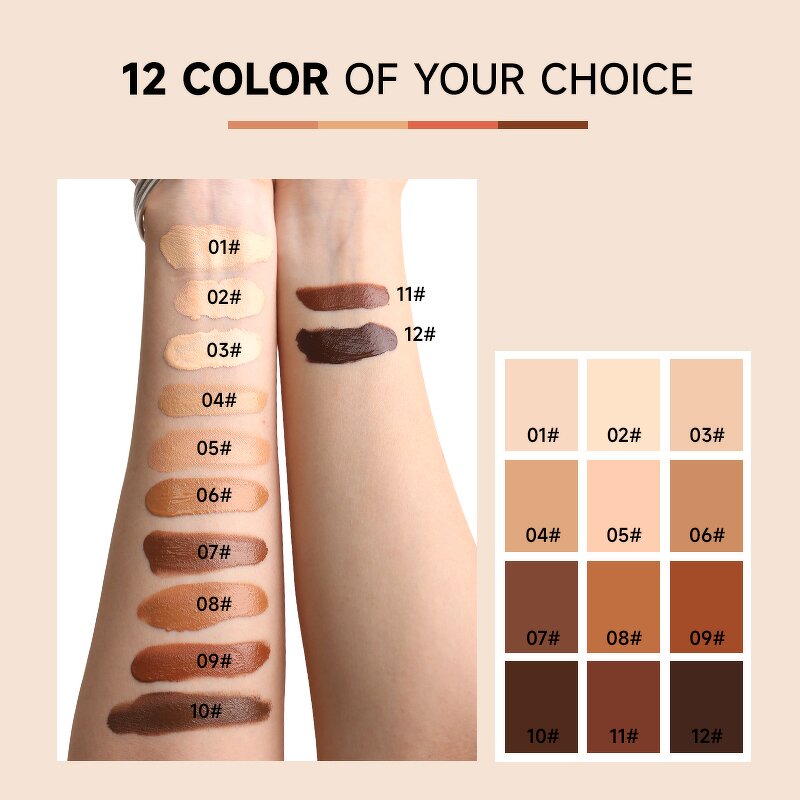 Matte Foundation Manufacturer - Custom Logo High Quality Full Coverage Waterproof - Private Label