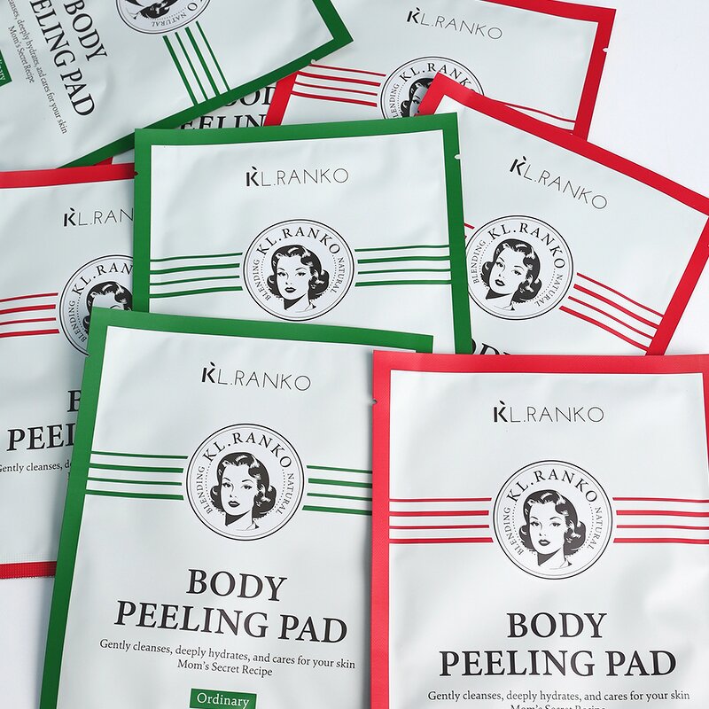 Body Peeling Pad Manufacturer - 30ml Smoother Skin - Customizable Packaging Formulation Options