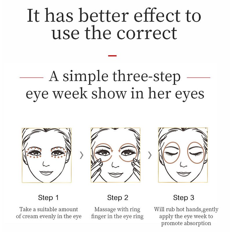 Eye Cream Manufacturer - Wholesale Retinol Eye Cream Squalane Repairs Reduce Wrinkles Anti-Aging Hyaluronic Acid