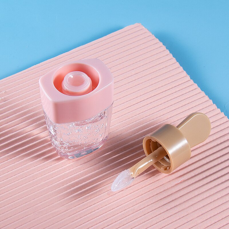 Lip Oil Manufacturer - Private Label Natural Organic Vegan Fruits Flavor Soft Clear Lip Oil Shiny Lip Gloss