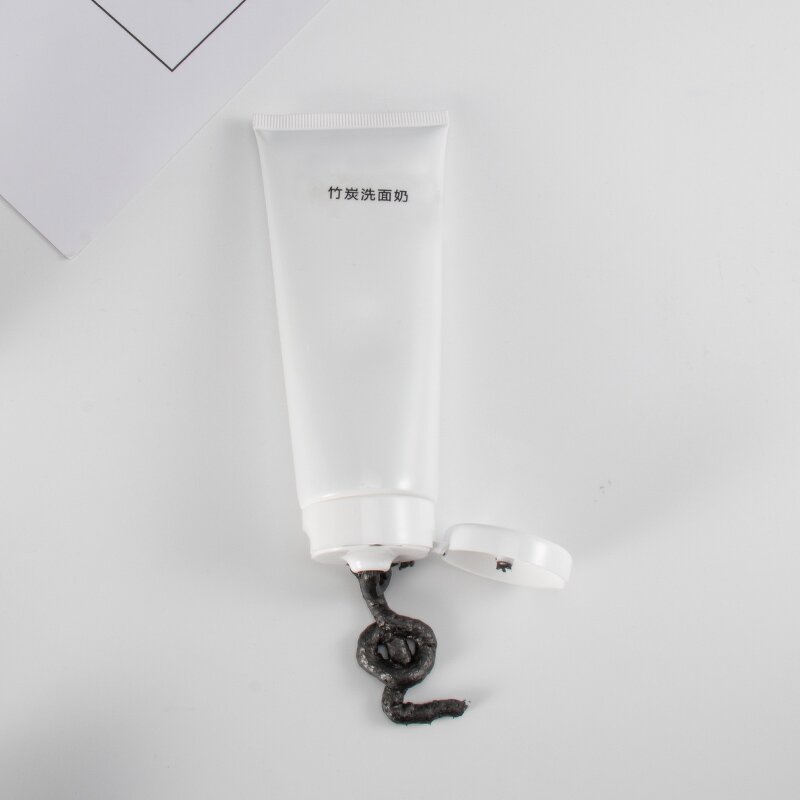 Cleanser Manufacturer - Private Label Mens Skin Care Organic Bye Bye Blackhead Charcoal Men Face Cleanser