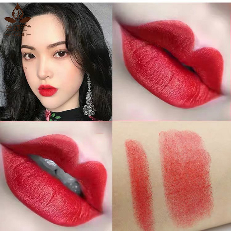 Lipstick Manufacturer - 2020 New Matte Lipstick Waterproof Lip Sticks Cosmetic Easy to Wear Rose Red Lipsticks