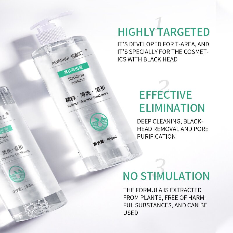 Cleanser Manufacturer - OEM Bulk Blackhead Removal Pore Cleaner Comedone Extractor Liquid Skincare