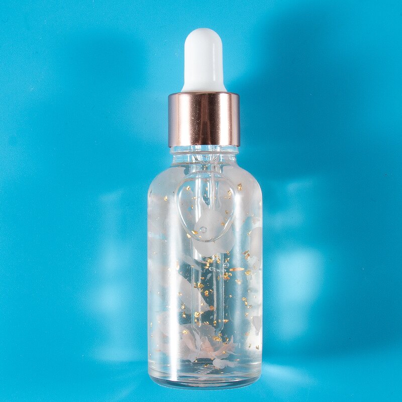 Face Serum Manufacturer - Private Label Anti-Aging Collagen 24k Gold Rose Petal Anti Wrinkle Serum