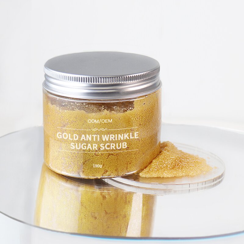 Body Scrub Manufacturer - Private Label Whipped Bodyscrub Vegan Whitening Organic 24K Gold Exfoliating Scrub