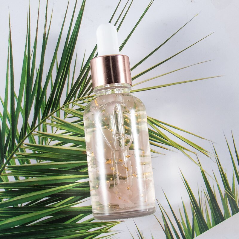 Face Serum Manufacturer - Private Label Anti-Aging Collagen 24k Gold Rose Petal Anti Wrinkle Serum