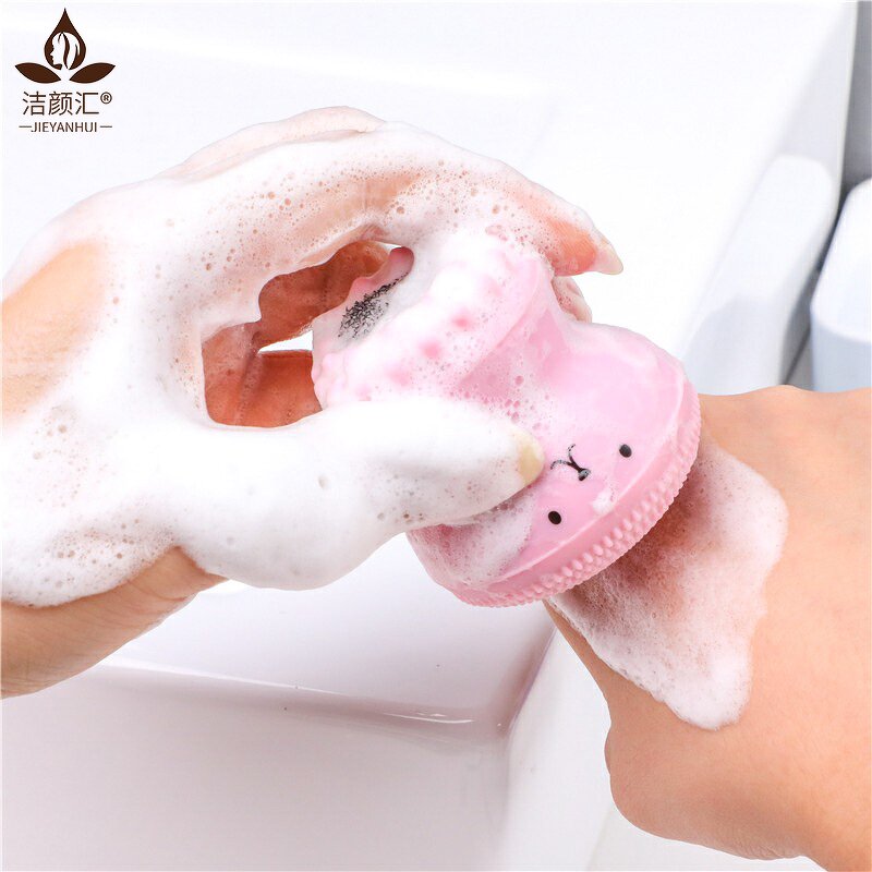 Cleansing Brush Manufacturer - Silicone Face Cleansing Brush Octopus Shape Exfoliator Scrub Washing Brush