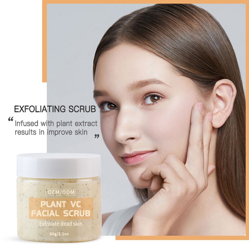 Body Scrub Manufacturer - Plant VC Private Label Natural Vegan Organic Whitening Exfoliating Whipped Scrub