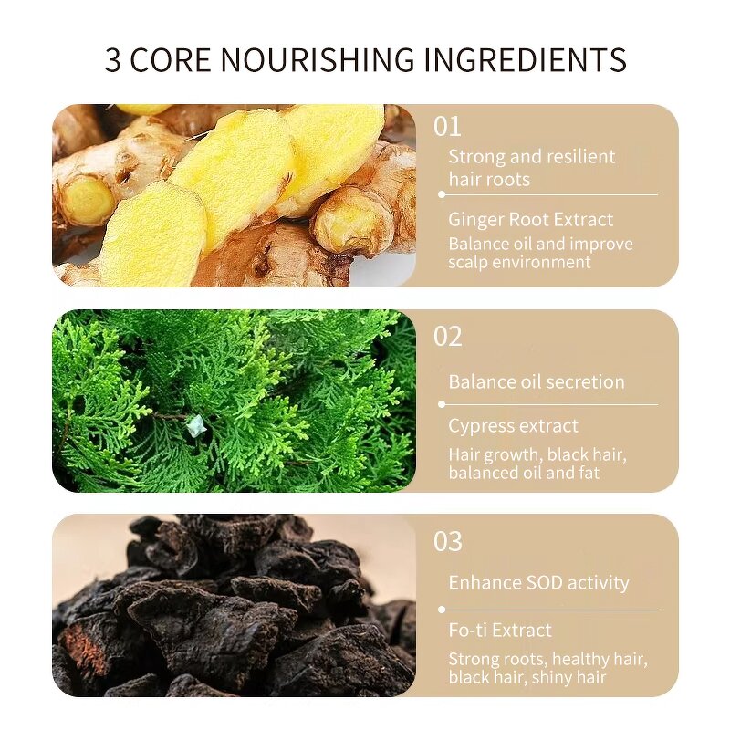 Hair Mask Manufacturer - Organic Ginger Hair Care Smooth Repair Frizz Improvement Conditioner