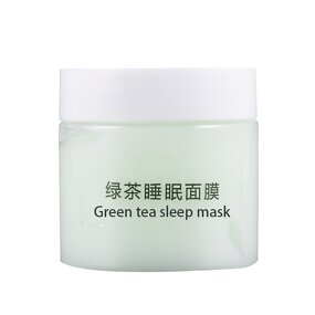 Facial Mask Manufacturer - Natural Nourishing Whitening Green Tea Sleep Mask Anti-Oxidation Gel Mask