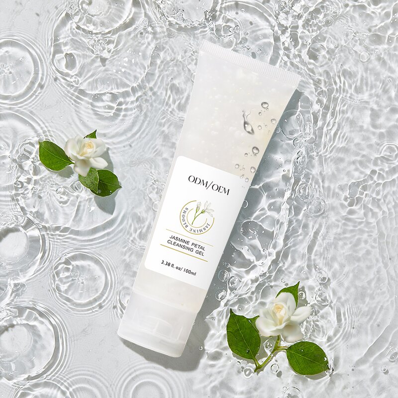 Facial Cleanser Manufacturer - OEM Private Label Deep Cleaning Jasmine Petal Hydrating Gentle Organic Face Wash