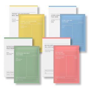 Facial Mask Manufacturer - 4 Pcs/Box Collagen Real Herbal Firming Brightening & Wholesale