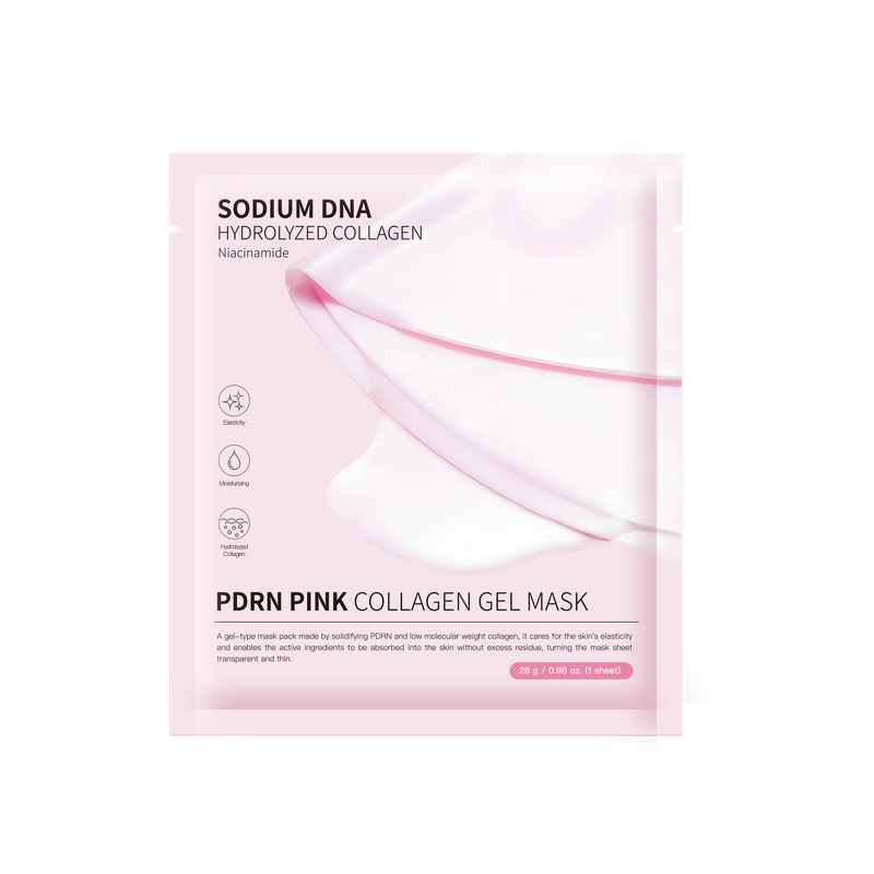 Sheet Face Gel Mask Manufacturer - 28g*4 Salmon DNA Overnight Hydrating & Wholesale