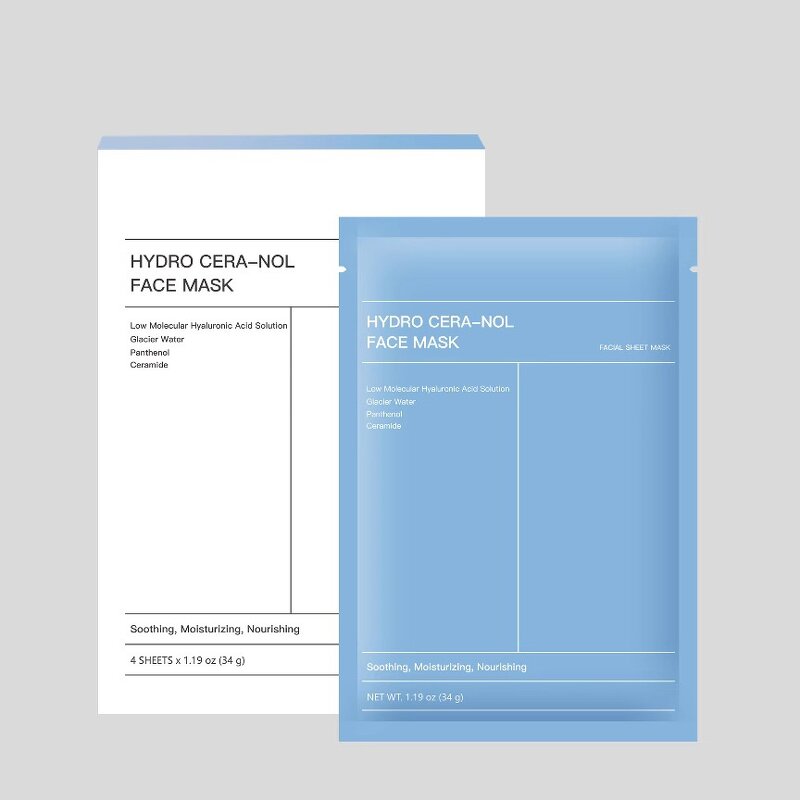 Facial Mask Manufacturer - 4 Pcs/Box Collagen Real Herbal Firming Brightening & Wholesale