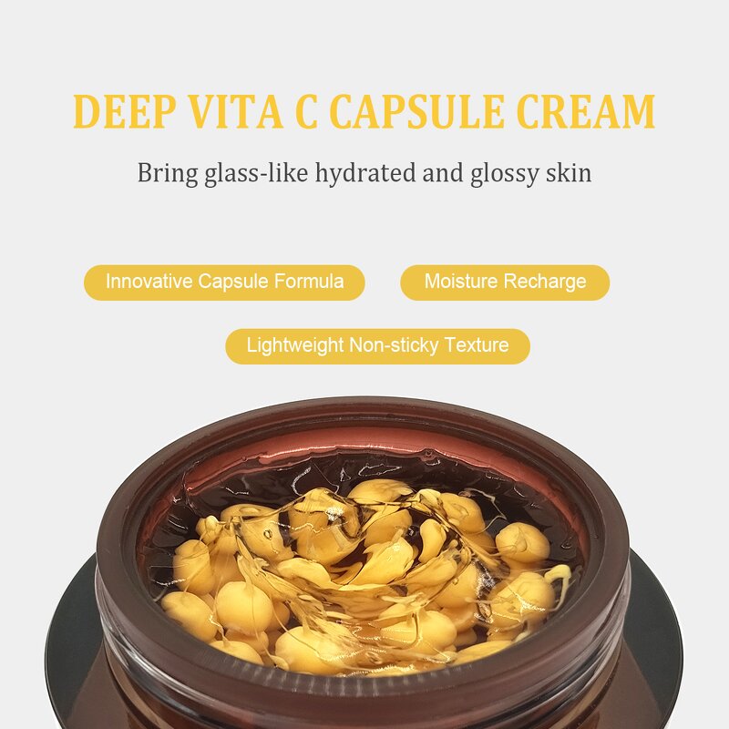 Face Cream Manufacturer - 55ml Vitamin C Camellia for All Skin Types & ODM/OEM