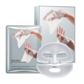 Sheet Mask Manufacturer - 5 Pieces Deep Collagen Anti-Wrinkle Lifting Firming & OEM Wholesale