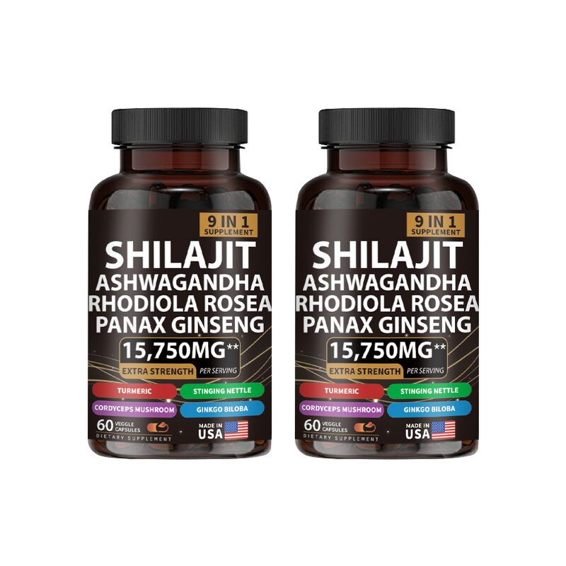 Shilajit Capsules Manufacturer - Resin Extract with Cordyceps Ginseng & Factory Supply