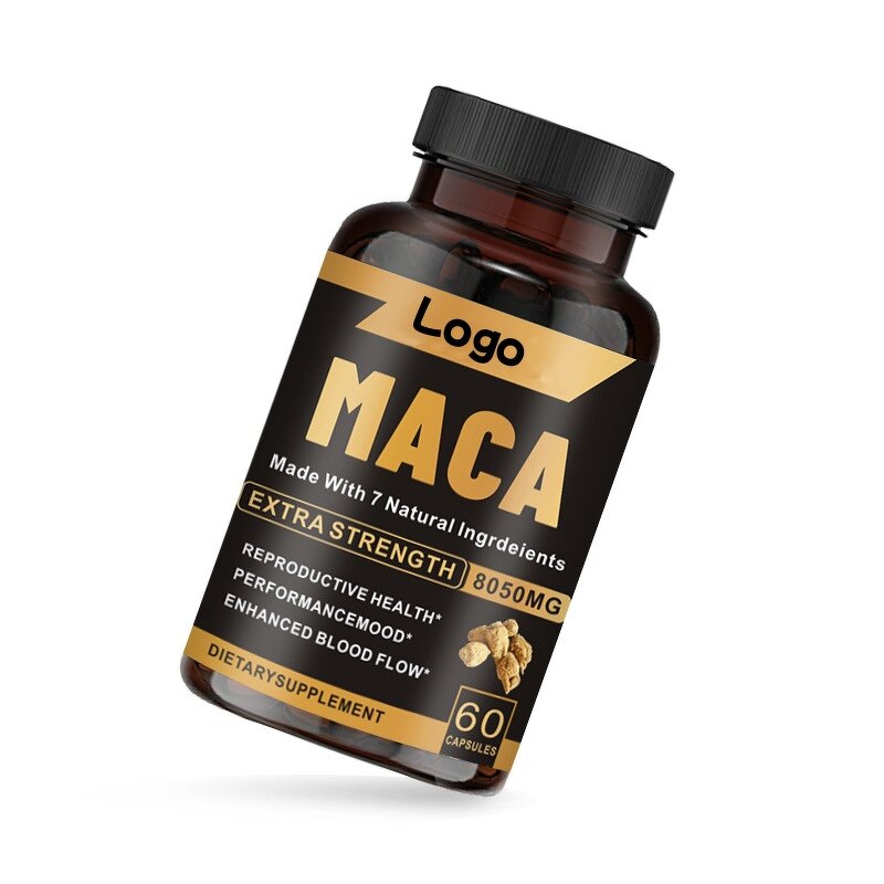 Maca Capsules Manufacturer - Root Pills Natural Energy Supplement & OEM Factory
