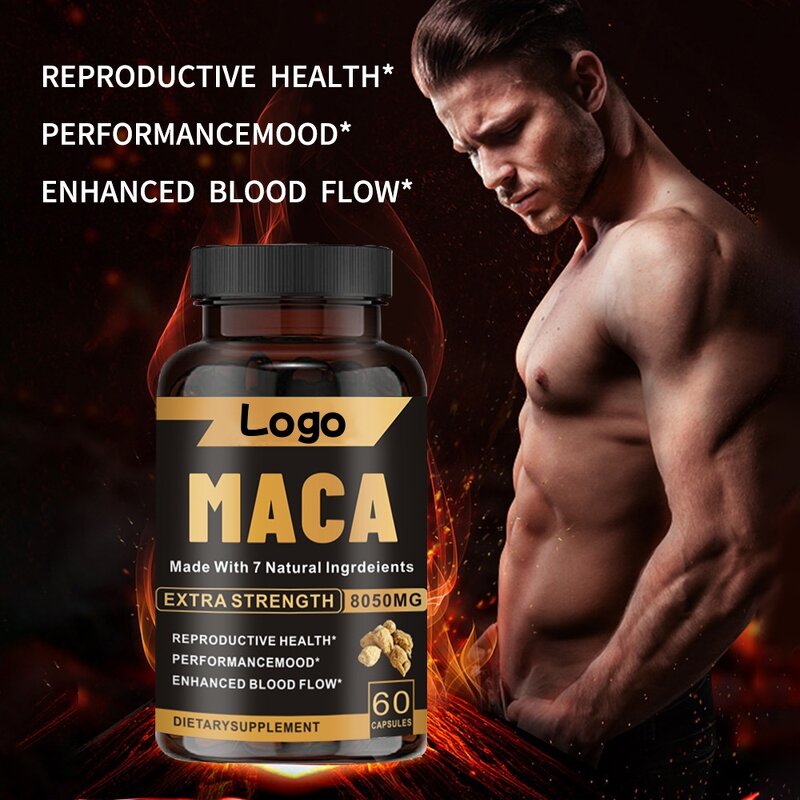 Maca Capsules Manufacturer - Root Pills Natural Energy Supplement & OEM Factory