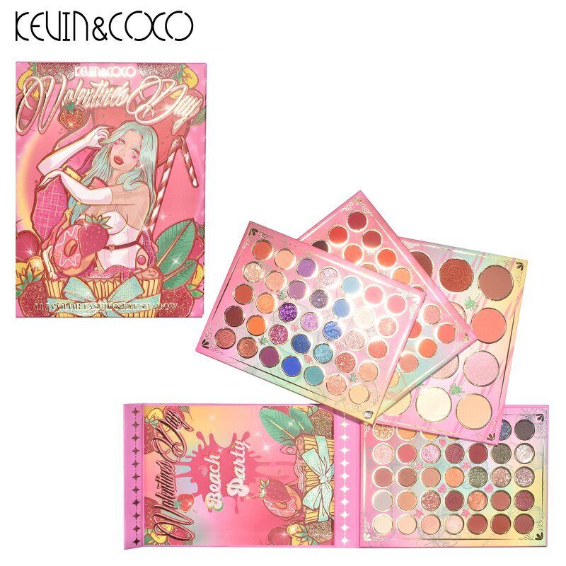 Eyeshadow Palette Manufacturer - Kevin Coco - Low MOQ High Pigmented