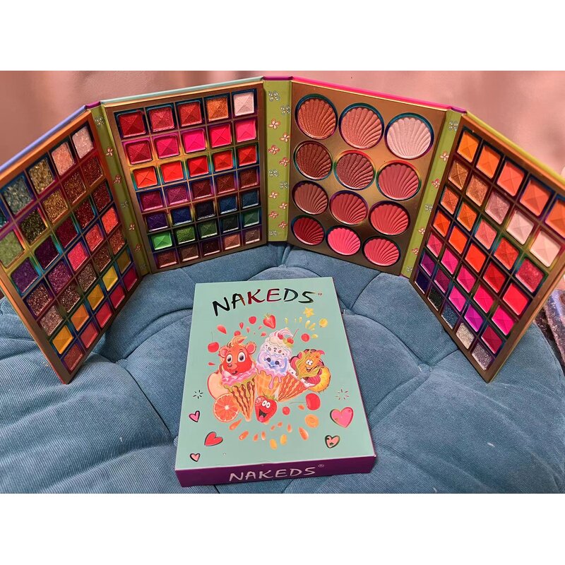 Eyeshadow Palette Manufacturer - Ultramo Hudanew 4 Pages - Karol G Style High Pigment