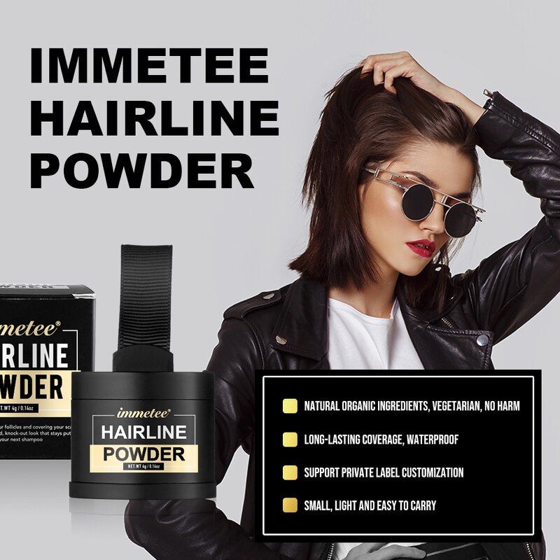 Hairline Powder Manufacturer - OEM/ODM 15 Color - Root Cover Up Fiber Concealer