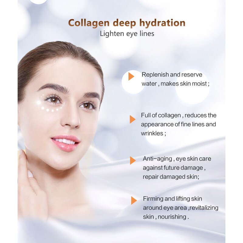 Eye Pad Manufacturer - Private Label Butterfly Shaped - Gold Anti Wrinkle Custom Box