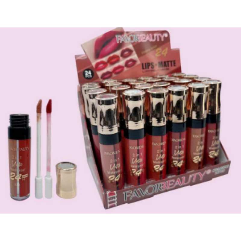Lipgloss Manufacturer - FavorBeauty 2 in 1 Matte - Long Lasting Durable High Quality