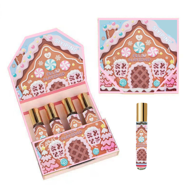 Perfume Set Manufacturer - Christmas Floral - Natural Long-lasting 4 Pcs in 1 Box