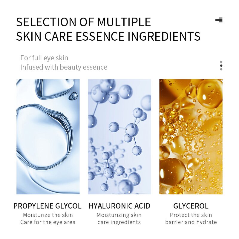 Eye Mask Manufacturer - SADOER Caviar Seaweed - Anti-aging Dark Circles Removal Hydrogel